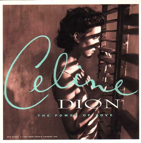 celine power of love|love songs celine dion.